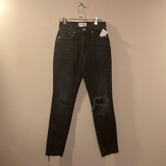 Free People Distressed Jeans - Picture 1 of 10